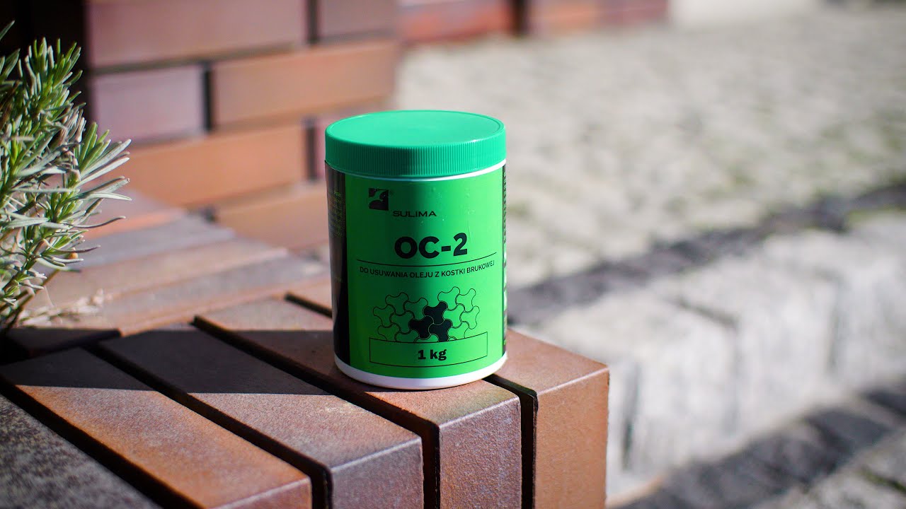 🛠️ Pożegnaj Plamy Olejowe! OC-2: Twój Ratunek dla Kostki Brukowej i Betonu