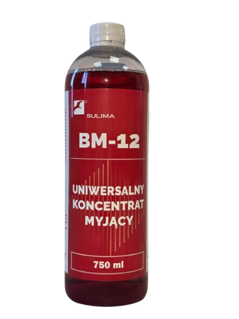BM-12 – Koncentrat do mycia zanieczyszczeń - 750 ml