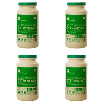 Żel do mycia rąk – Cytrynowy - 4 Kg (4 szt.)