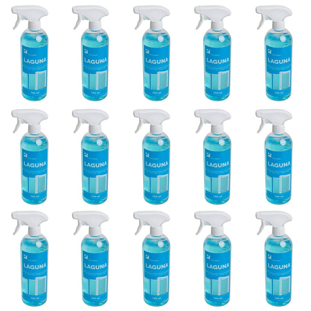Laguna – Płyn do mycia szkła i innych powierzchni twardych - 750 ml (15 szt.)
