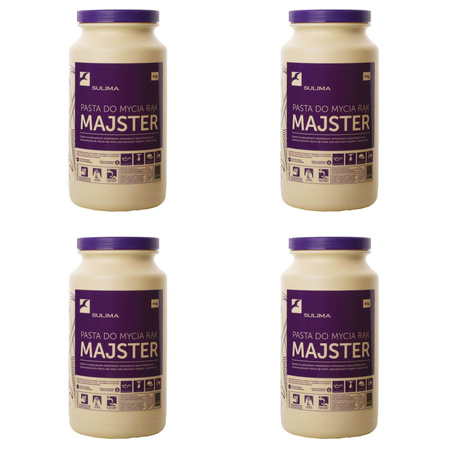 Majster – Pasta do mycia rąk - 4 Kg (4 szt.)